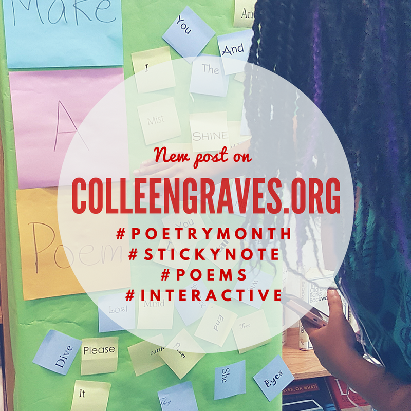 Poetry Month – #Interactive #Stickynote Poem Wall | Petite Texan: Pack ...